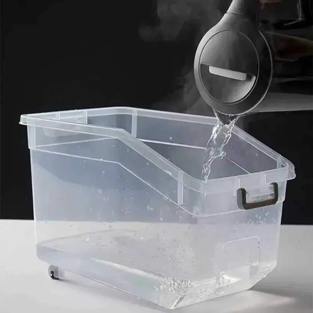 10KG Dry Food Dispenser – Airtight Storage Container with Lid